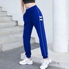 Quần tập jogger dù co giãn viền dạ quang