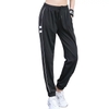 Quần tập jogger dù co giãn viền dạ quang