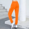 Quần tập jogger dù co giãn viền dạ quang