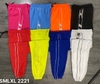 Quần tập jogger dù co giãn viền dạ quang