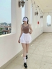Áo bra crop bầu sn-f21