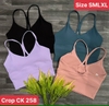 Áo tập bra croptop dây CK258
