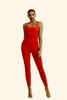 Bộ tập Yoga Jumpsuit dây đan TK
