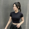 Áo tập croptop dệt cmon 023