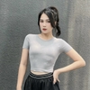 Áo tập croptop dệt cmon 023