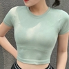 Áo tập croptop dệt cmon 023