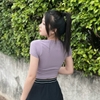 Áo tập croptop dệt cmon 023