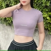 Áo tập croptop dệt cmon 023