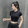Áo tập croptop dệt cmon 023