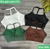 Áo bra yếm gân dây f21
