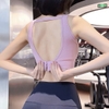 Áo tập bra gân cài sau