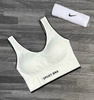 Áo tập bra dệt sport viền 6759