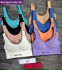 Áo tập bra dệt sport viền 6759