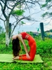 Bộ tập Yoga Jumpsuit khoét eo