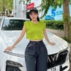 Áo croptop rộng SN f21