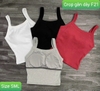 Áo tập bra crop gân dây f21