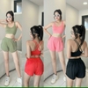 Bộ tập đùi bra dây chéo