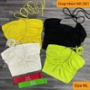 Áo tập bra crop nhún 261