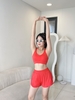 Bộ tập đùi bra dây chéo