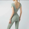 Bộ tập dài crop naqi lưng V 184