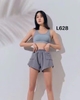 Quần tập đùi dù 2 lớp L628