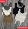 Áo tập bra crop dây khoen QC