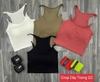 Áo tập bra crop dây trong QC