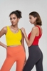 Áo tập bra crop dệt NK 105