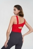 Áo tập bra crop dệt NK 105