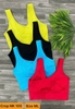 Áo tập bra crop dệt NK 105