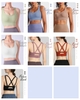 Áo tập bra mút đúc cài sau chéo dây