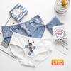 Combo 5 quần lót cute L105 mèo xanh
