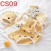 Combo 5 quần lót cute S09 gấu