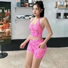 Bộ tập đùi thun khoét lưng TK