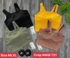 Áo tập bra crop hàng naqi cao cấp 721