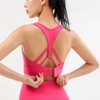 Áo tập bra CK lulu cài sau thun lạnh 193