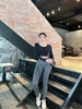 Áo tập croptop dệt tay dài 825