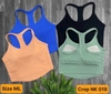 Áo tập bra crop thun NK 019