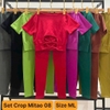 Bộ tập dài mitao croptop mút liền