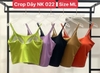 Áo bra crop dây NK 022