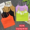 Áo bra crop dây NK 022