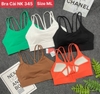 Áo tập bra cài sau NK 345
