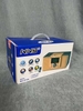 Loa Bluetooth kiêm đồng hồ để bàn hãng NNS S106 - vỏ vân gỗ , có FM