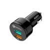 Sạc Oto hãng AUKEY CC-T7 , 2 CỔNG USB Sạc nhanh QC 3.0