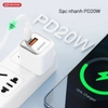 Củ sạc nhanh PD 20W 2 cổng sạc Drapow GA23 - bảo hành 1 năm
