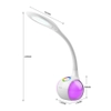 Đèn Led Wilit HZ T3 chống cận thị chân tròn 2