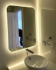 Gương bo góc LED hắt sáng