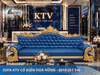 Ghế Sofa Karaoke cổ điển Hoa hồng