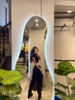 Gương LED decor nghệ thuật đa hình