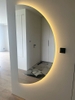 Gương LED bán nguyệt